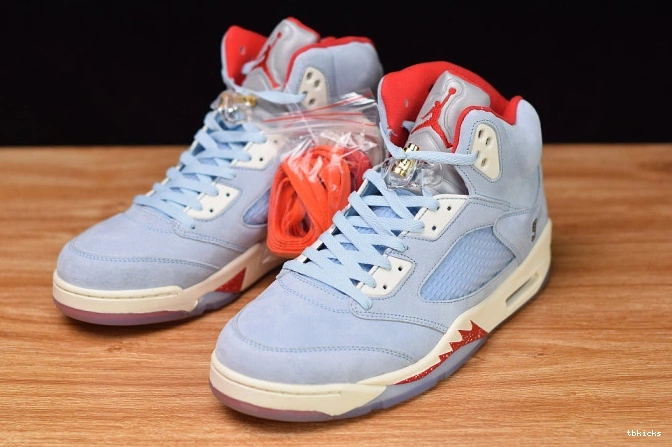 Reps TB Room Jordan 5 JSP Air Ice x Trophy CI1899-400 Blue 0729